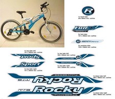 Fahrrad DEKOR Satz ROCKY MTB