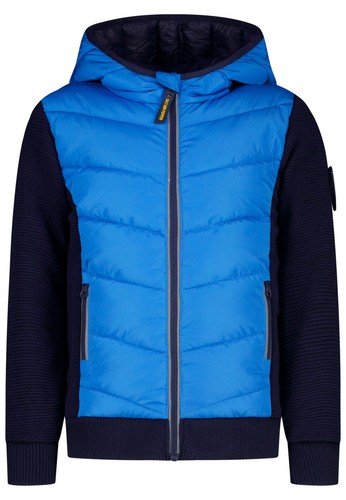Salt and pepper hybridjacke - salt,