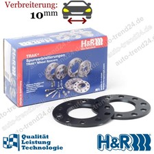 Spurplatten schwarz 10mm/Achse