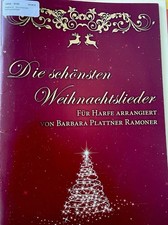 Noten Volksharfe, Harfe Barbara Plattner, Die Schönsten Weihnachtslieder