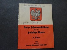 POLEN, ARMEE, Wehrmacht, Fremde Heere, 1931, Uniformen, Abzeichen, Dienstgrade