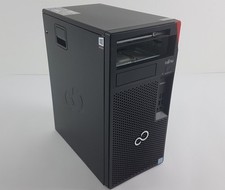 Fujitsu Esprimo MI6W P557 E85+ PC Desktop Micro ATX Tower Gehäuse Case, Schwarz
