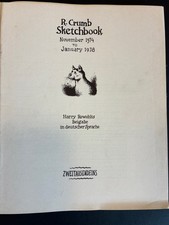 Richard Crumb /  Sketchbook Nov 1974 - Jan 1978