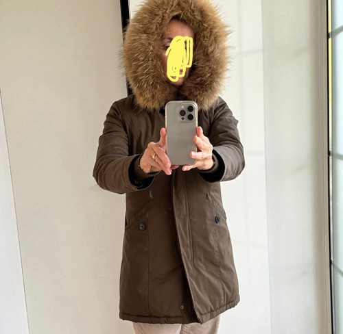Winterparka mit fellrand - fellrand, an
