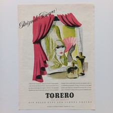 1938 Torero Eau De Cologne Jünger & Gebhardt Berlin Parfüm Werbeanzeige Reklame