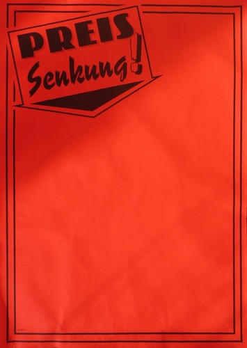 Werbeplakate aktionsplakate - 50,