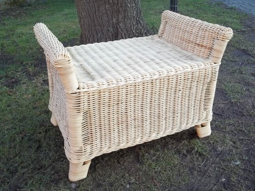 Seat stool footstool rattan - seat, footstool,