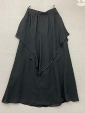 Hermann Lange Collection Rock Gr. 40 L schwarz Chiffon Abendrock