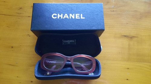 Chanel sonnenbrille pink mit - chanel,