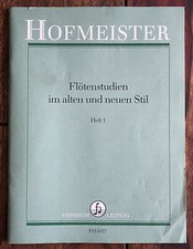 “Flötenstudien im alten und neuen Stil, Heft 1” – Etüden für Querflöte