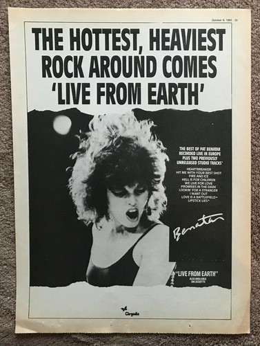 Pat benatar live from - from, earth