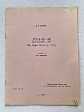 Noten . Gossec. Symphonie