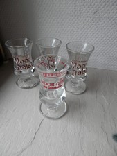 4 Schnapsgläser Moorgeist aus Ostfreisland  Vintage