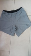 Nike Dri-Fit kurze Hose Sporthose blau-grau Größe S, Top Zustand