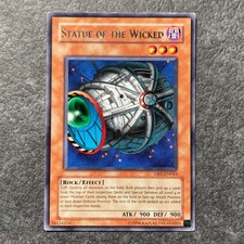 Yu-Gi-Oh! Cyber Jar DB1-EN043 Rare wrong name misprint Statue of the Wicked