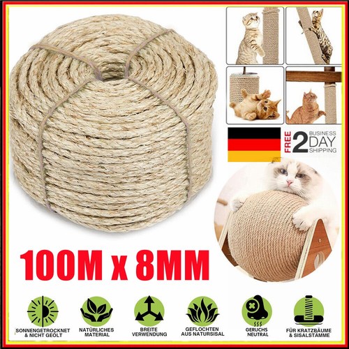 100m 8mm sisalseil für - sisalseil,