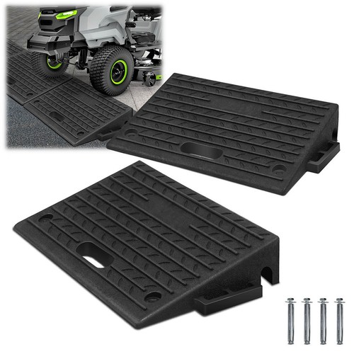 Auffahrrampe rollstuhlrampe - 2x,