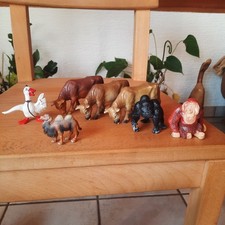 Schleich Figuren Kühe Gorilla Oran Utan Nils Holgersson Martin Classics Kamel