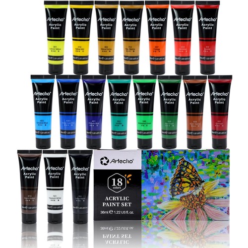 Acrylfarben set künstler - set,