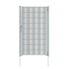 1,83m Sichtschutz Toranlage