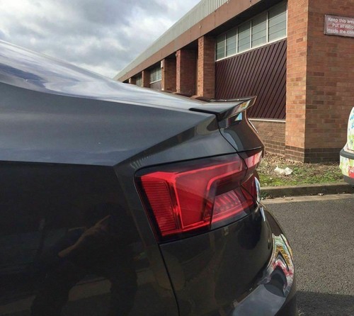 Heckspoiler schwarz für audi - heckspoiler,