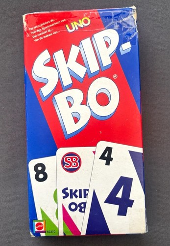 Mattel skip kartenspiel - skip-bo,