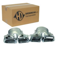 DIEDERICHS TUNING 63mm ENDROHRBLENDEN SATZ passend für MERCEDES GL-KLASSE AMG