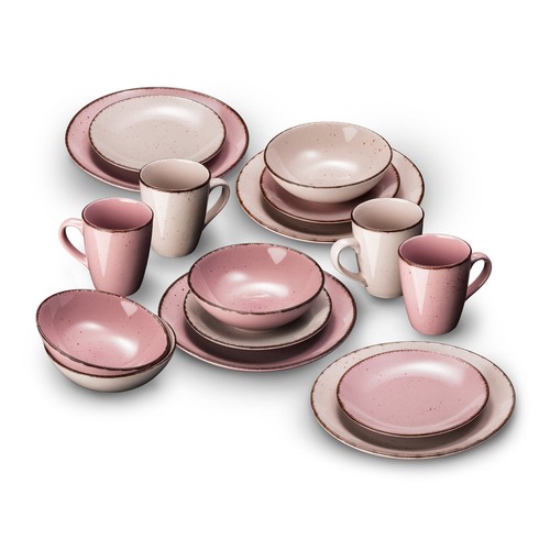 Tafelservice hellrosa rosa - tafelservice,