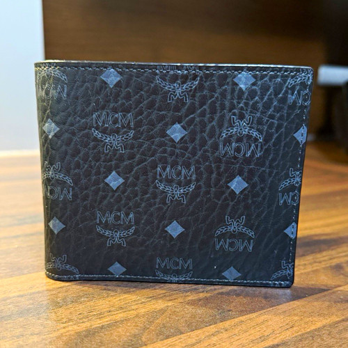 Mcm geldbörse leder schwarz - mcm,