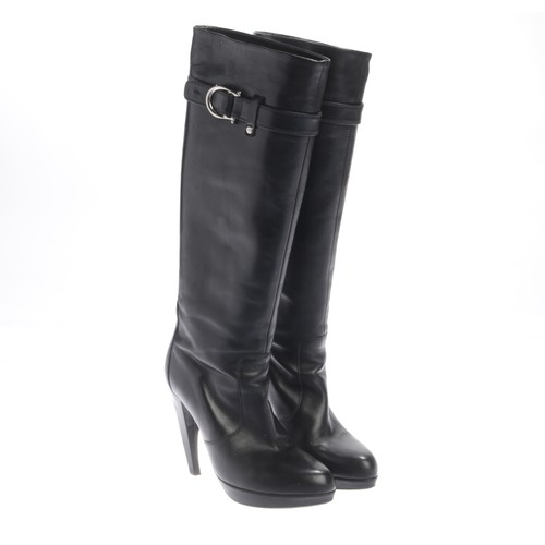 Stiefel aigner schwarz - stiefel, eur