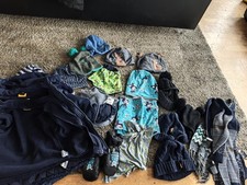 23 grosses Set an Mützen, Schals Steiff Jacke 3in1 Steiff Mützen Schals Maximo