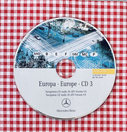 Navigation mercedes benz - cd,