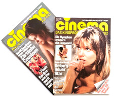 Cinema Magazin März 1981 & März 1982 Heft 31 u. 41 Vintage Filmzeitschriften