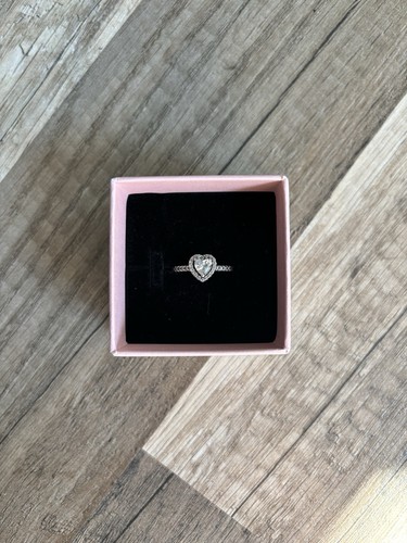 Pandora erhabenes herz ring - erhabenes,