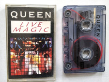 Queen Live Magic Cassette Tape, 1986 classic hard rock Freddie Mercury 
