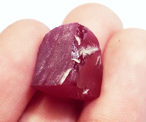 Natürlich rot blut - rot, rubin