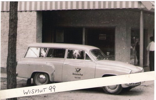Deutsche post foto oldtimer - deutsche, post-foto