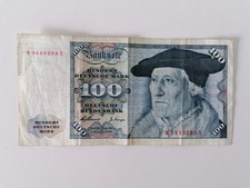 100 DM - Deutsche Mark Schein