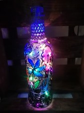 Bunte  - Deko Flasche -  Mein