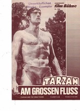 TARZAN am großen Fluss  Mike Henry Filmprogramm Illustrierte Fimbühne 7898