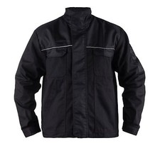 Arbeitsjacke Berufsbekleidung Bundjacke Jacke Farbe schwarz KFZ Gr. S-6XL
