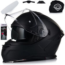 Motorradhelm | VITO PRESTO | Integralhelm | Helm mit Sonnenblende 22.06 +Pinlock