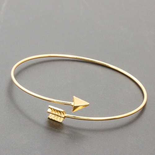 Armreifen pfeil gold - pfeil,