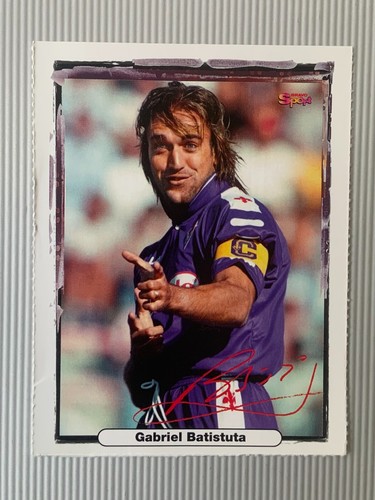 Gabriel batistuta signiert - batistuta,