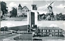 AK OSTERHOLZ-SCHARMBECK Bahnhof/Ecke Langestr., Windmühle Wasserturm etc 50er
