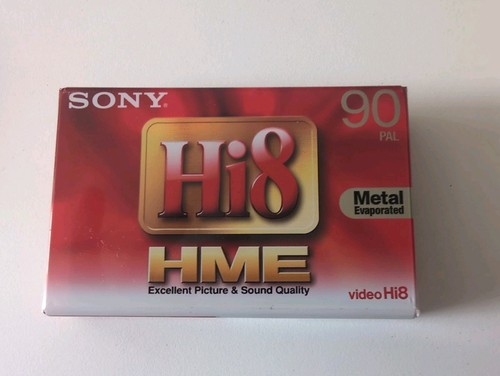Sony hi8 kassetten - kassetten, 90