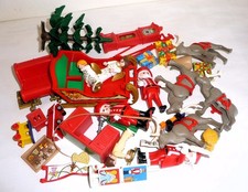 Playmobil Konvolut Weihnachten Schlitten Rentiere Nikolaus Tannenbaum Geschenke