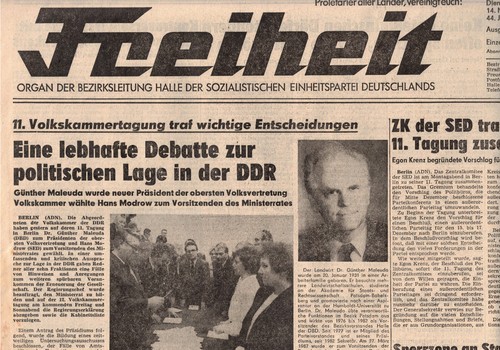 Ddr zeitung freiheit - ddr,