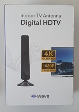 Indoor TV Antenne HDTV von WAVE - Full HD/4K - DVB T/T2
