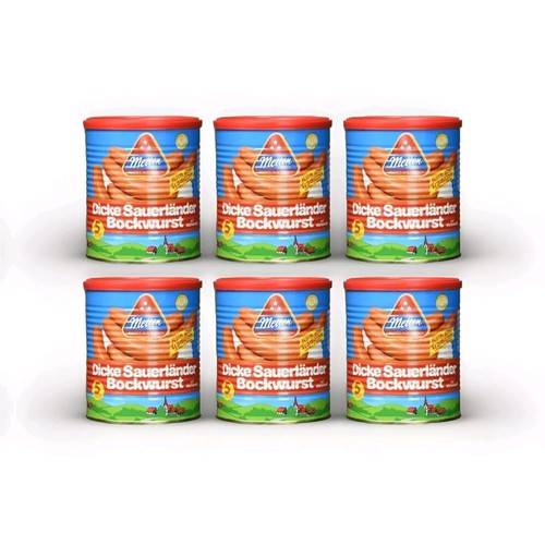 Abtropfgewicht 400g metten - 6x,
